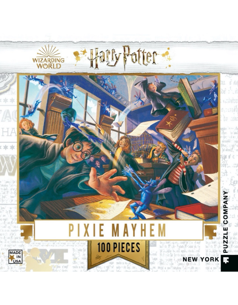 New York Puzzle Co. Mini Puzzle | Pixie Mayhem | 100 pc