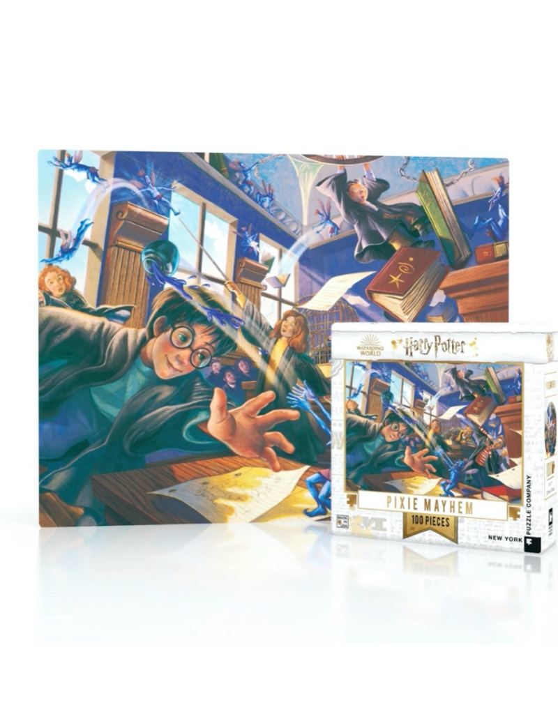 New York Puzzle Co. Mini Puzzle | Pixie Mayhem | 100 pc