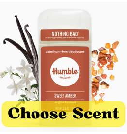 Humble Brands, Inc. Humble Deodorant | Choose Fragrance