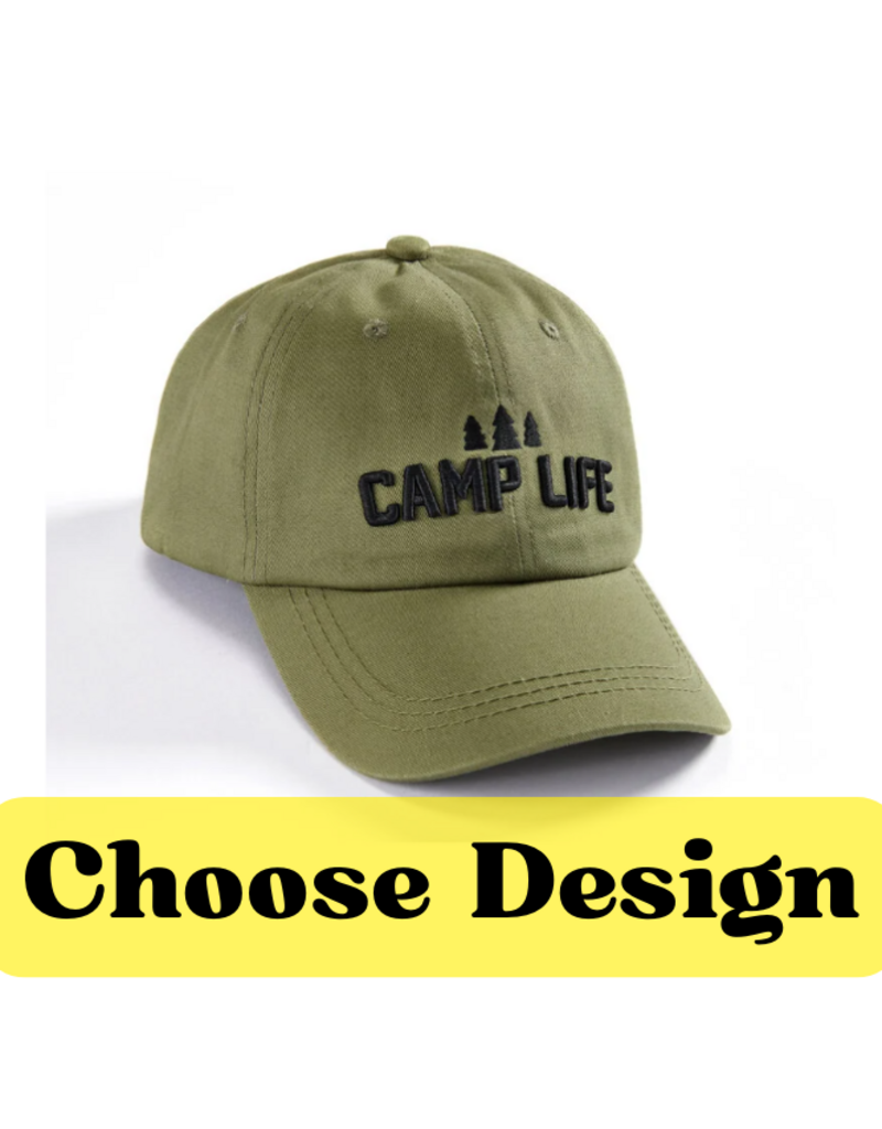 Cotton Baseball Cap | Choose Design