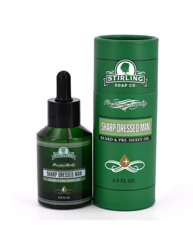 Stirling Soap Co. Stirling Beard & Pre-Shave Oil | Sharp Dressed Man