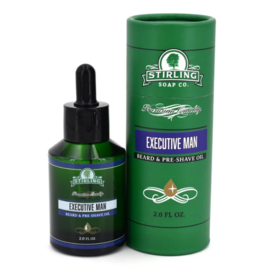 Stirling Soap Co. Stirling Beard & Pre-Shave Oil - Executive Man