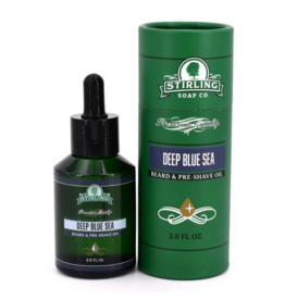 Stirling Soap Co. Stirling Beard & Pre-Shave Oil - Deep Blue Sea