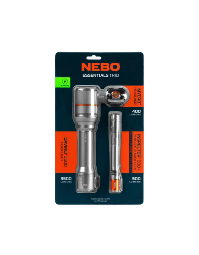 NEBO Nebo Essentials Trio Kit