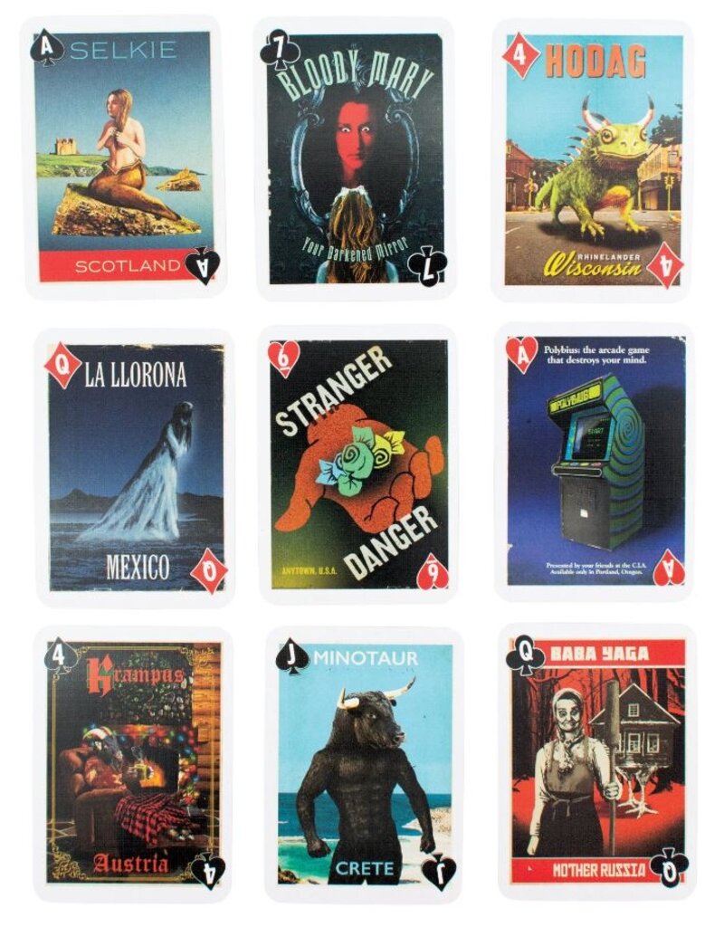 Unemployed Philosophers Guild Monsters of Folklore Playing Card Set