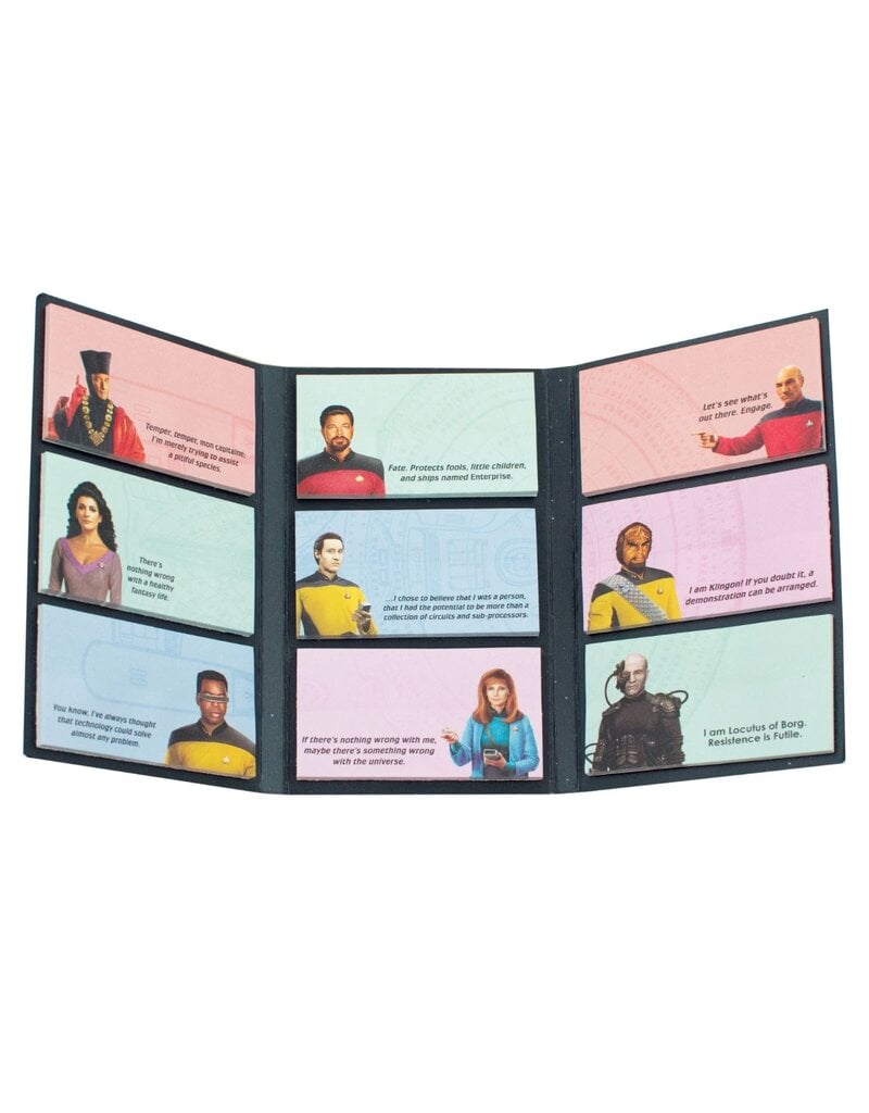 Unemployed Philosophers Guild Sticky Notes Set | Star Trek Next Generation