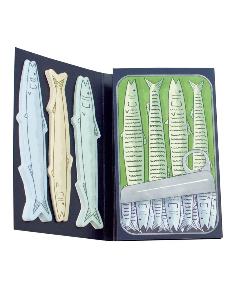 Unemployed Philosophers Guild Sticky Notes Set | Tinned Fish