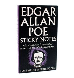 Unemployed Philosophers Guild Sticky Notes Set | Edgar Allan Poe