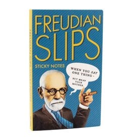 Unemployed Philosophers Guild Sticky Notes Set | Freudian Slips