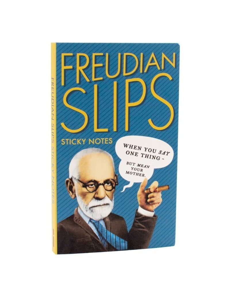 Unemployed Philosophers Guild Sticky Notes Set | Freudian Slips
