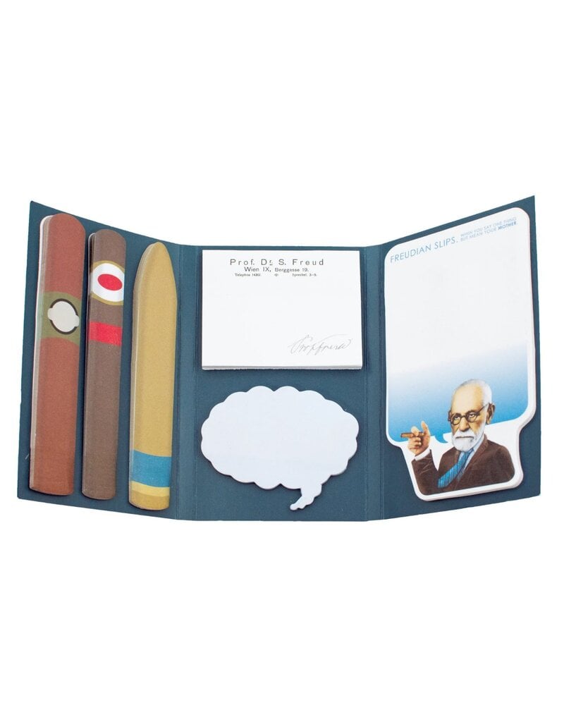 Unemployed Philosophers Guild Sticky Notes Set | Freudian Slips