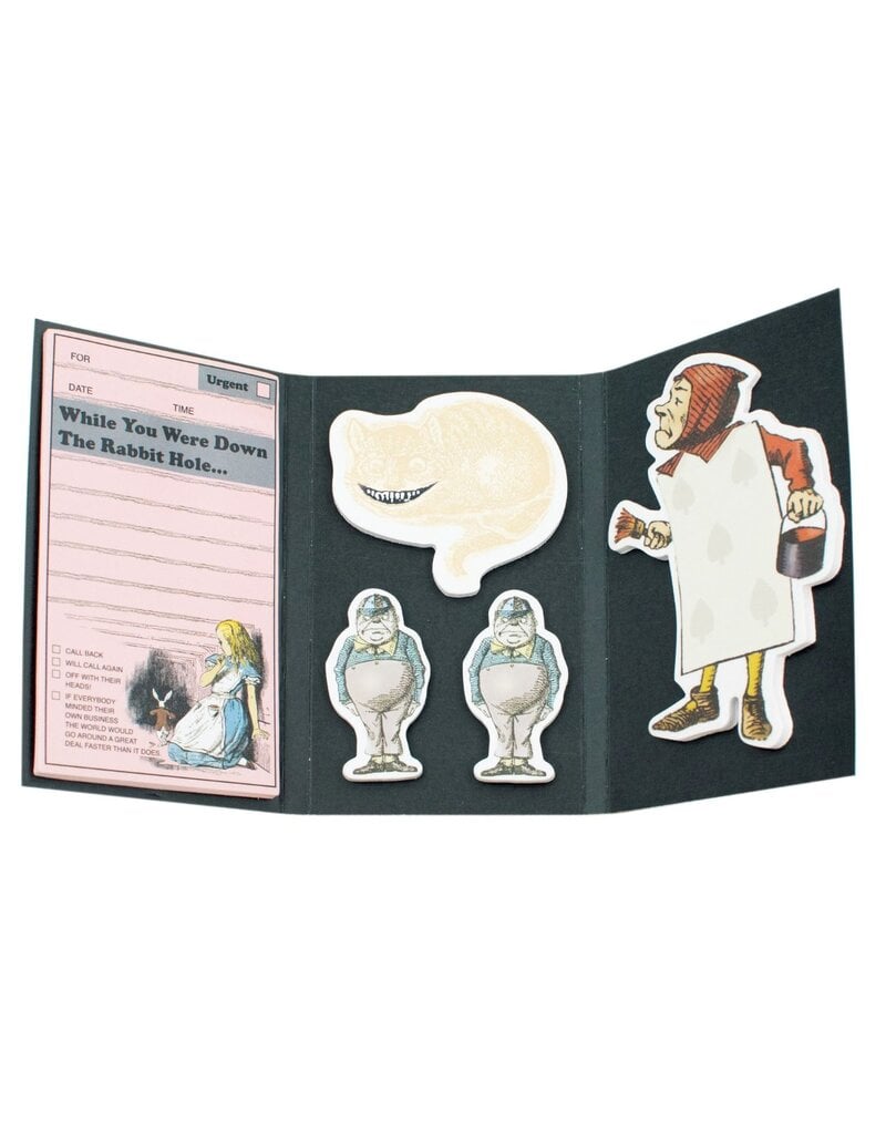 Unemployed Philosophers Guild Sticky Notes Set | Wonderland