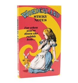 Unemployed Philosophers Guild Sticky Notes Set | Wonderland