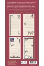 Unemployed Philosophers Guild Medieval Cats Notepad