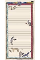 Unemployed Philosophers Guild Medieval Cats Notepad