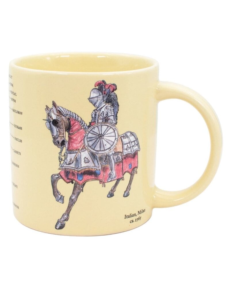 Unemployed Philosophers Guild Arms & Armor Mug