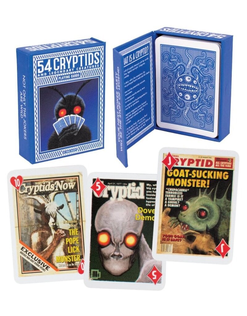 Unemployed Philosophers Guild Cryptid Playing Card Set
