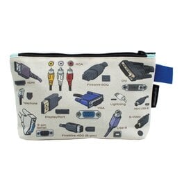 Unemployed Philosophers Guild Zipper Bag | Cables & Ports