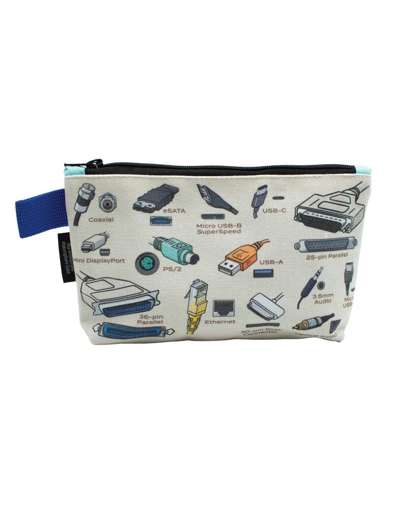 Unemployed Philosophers Guild Zipper Bag | Cables & Ports
