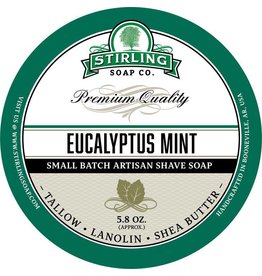 Stirling Soap Co. Stirling Shave Soap - Eucalyptus Mint