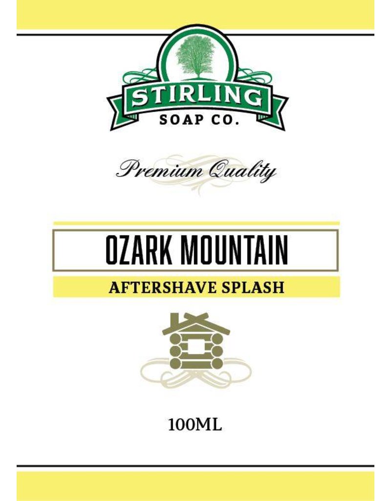 Stirling Soap Co. Stirling Aftershave Splash - Ozark Mountain