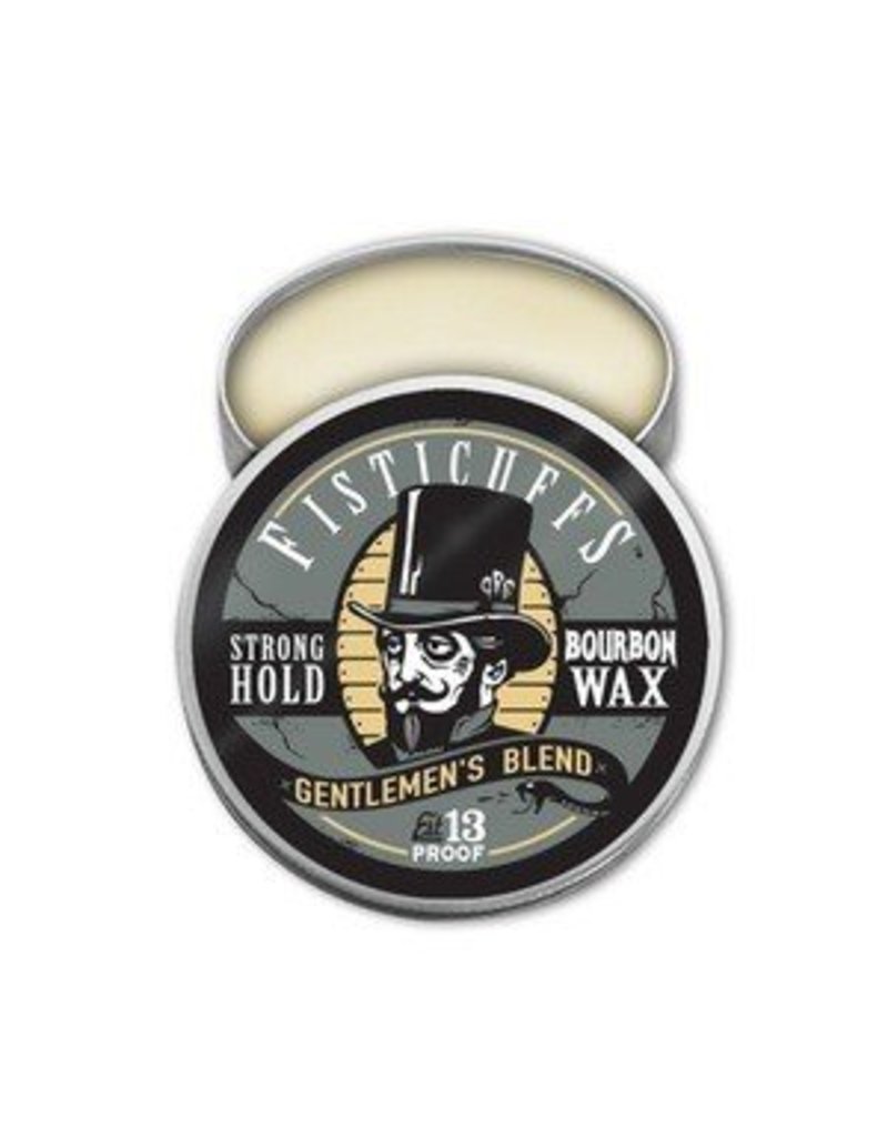 Grave Before Shave Fisticuffs Mustache Wax Strong Hold - Gentlemen's Blend