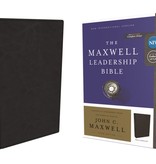 The Maxwell Leadership Bible NIV - Black Leathersoft