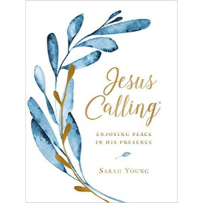 Jesus Calling Large Print - Gold Foil