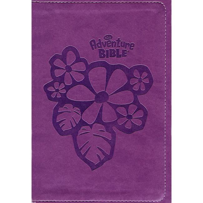 NIrV, Adventure Bible for Early Readers, Leathersoft, Purple, Full Color