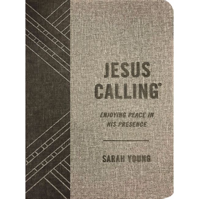 Sarah Young Jesus Calling - Gray Masculine