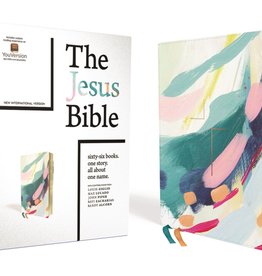 The Jesus Bible, NIV Edition, Leathersoft, Multi-color/Teal, Comfort Print