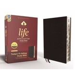 NIV, Life Application Study Bible, Third Edition, Bonded Leather, Black, Indexed, Red Letter Edition