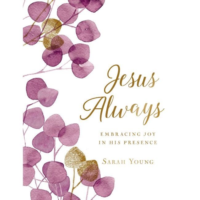 Jesus Always (Large Text Cloth Botanical Cover)