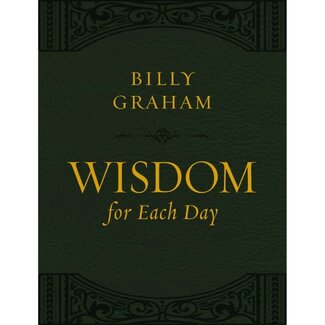 Billy Graham Wisdom for Each Day (Large Text Leathersoft)