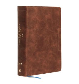 NIV The Lucado Encouraging Word Bible - Brown Leathersoft