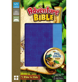 NIV Adventure Bible - Electric Blue/Ocean Blue