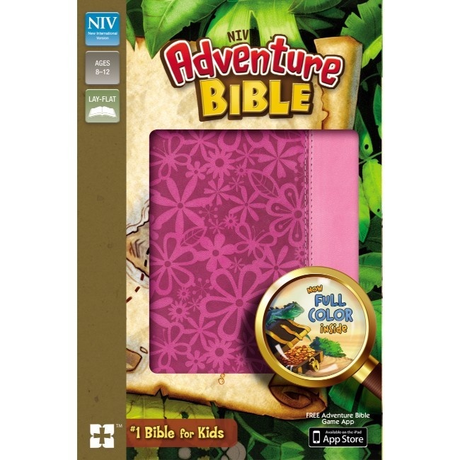 NIV Adventure Bible - Raspberry/Pink