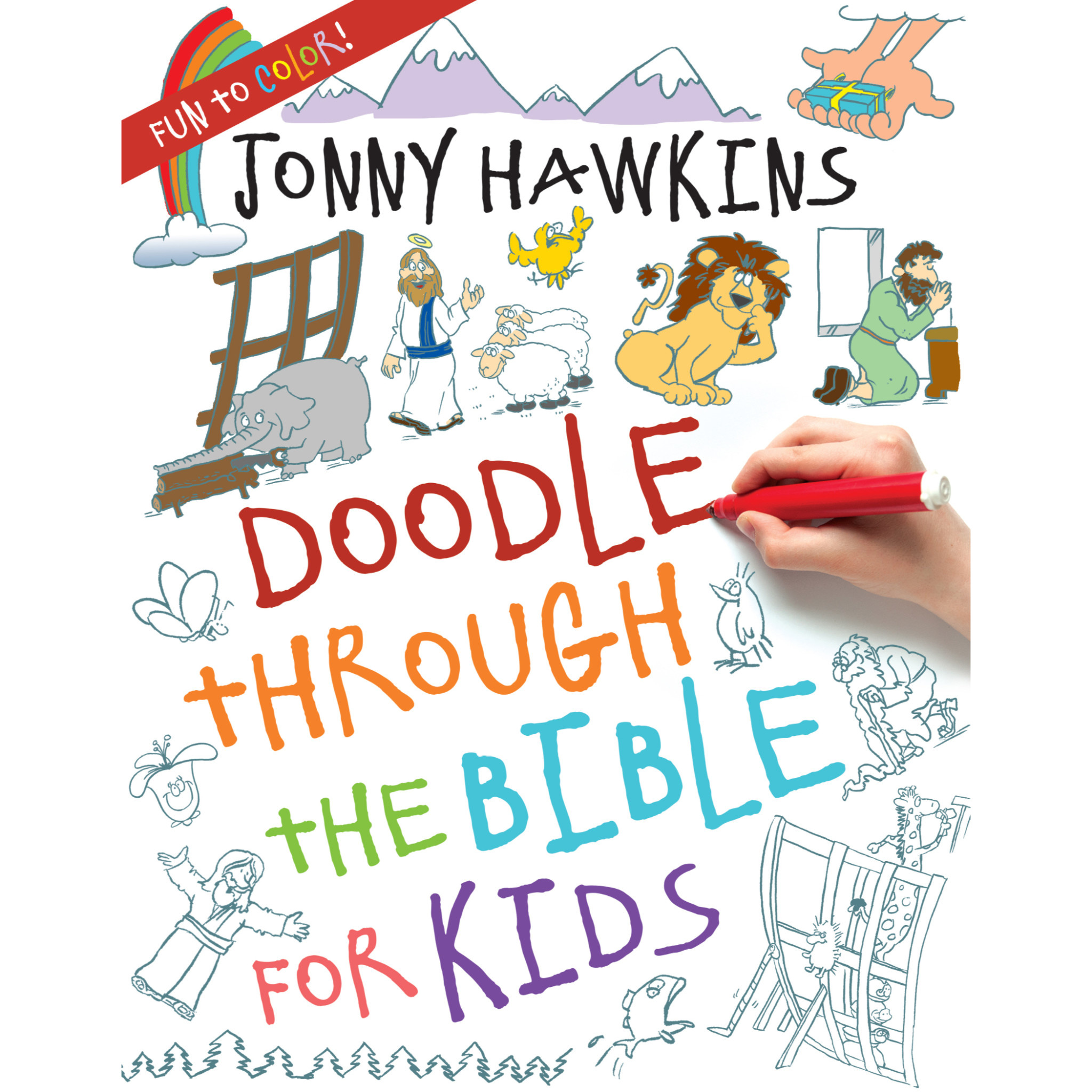 Jonny Hawkins Doodle Through The Bible For Kids