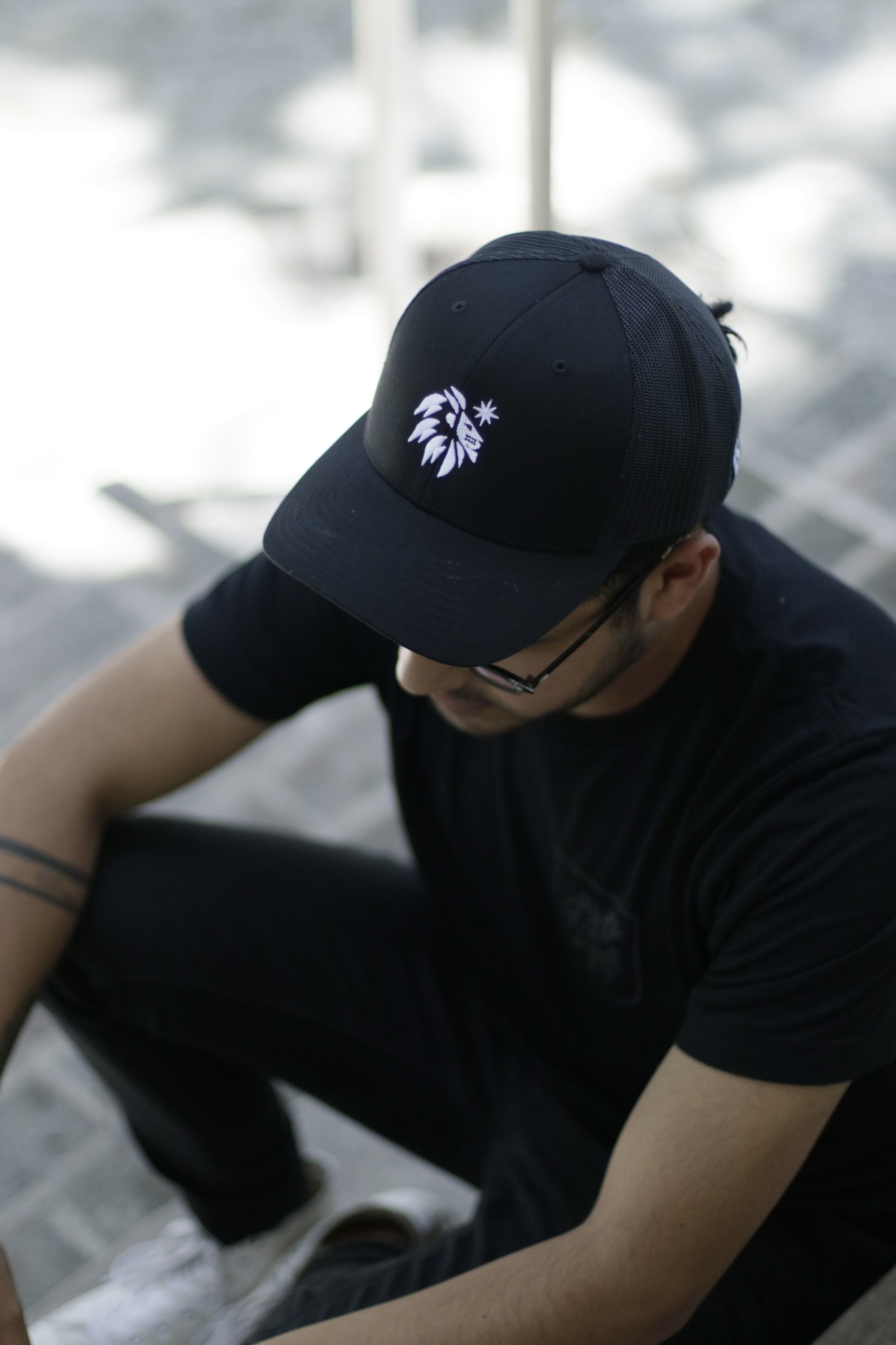 Seacoast Music Black Trucker Hat