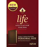 Personal Size NIV Life Application Study Bible - Brown