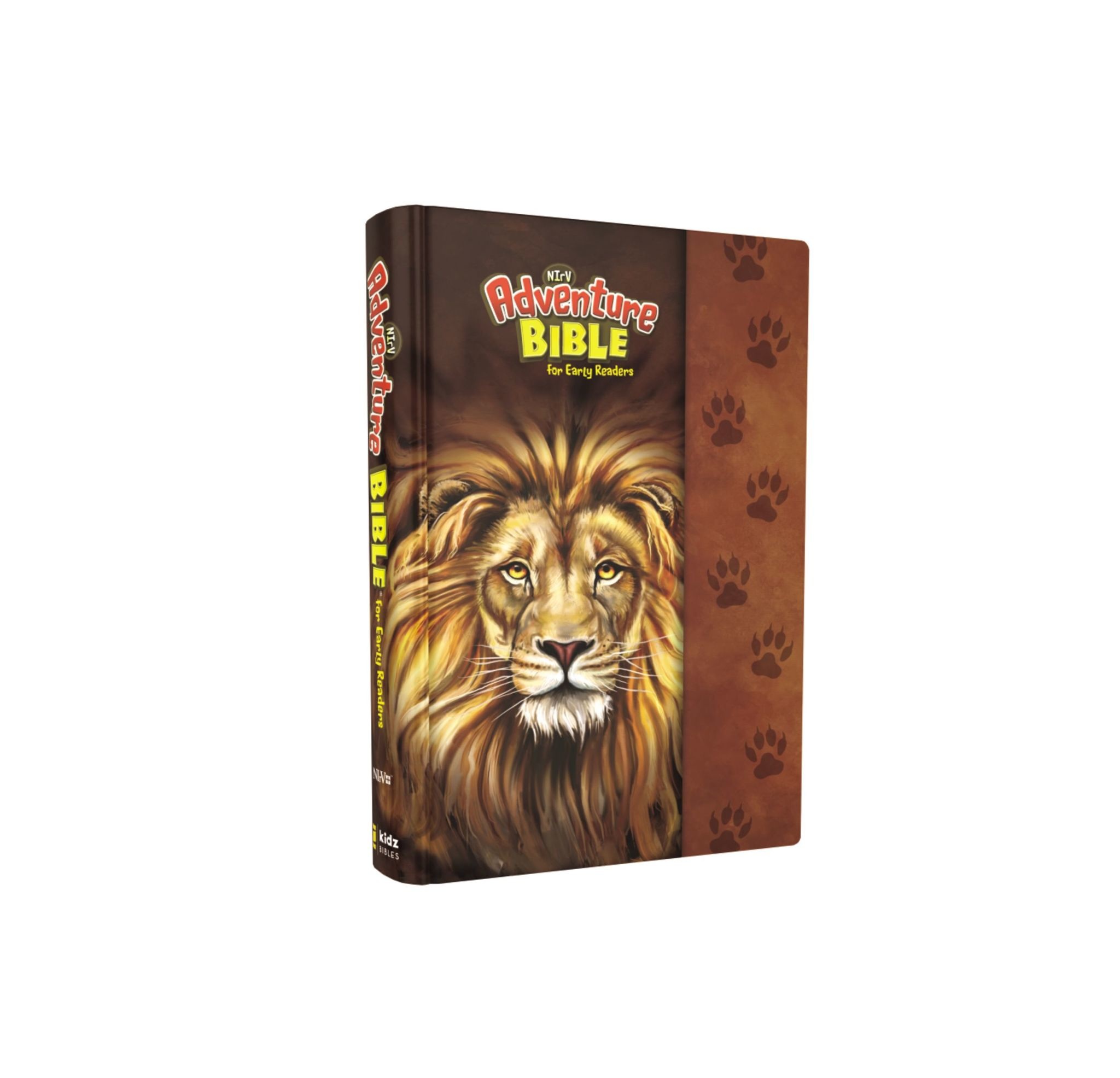 NIrV, Adventure Bible for Early Readers, Hardcover, Full Color, Magnetic Closure, Lion