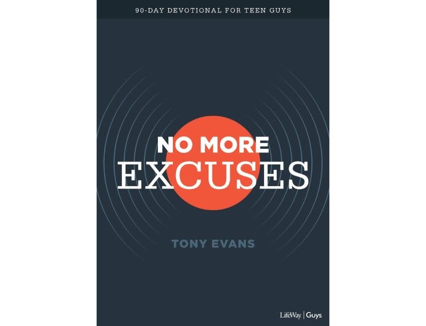 Tony Evans No More Excuses 90-Day Devotional For Teen Guys