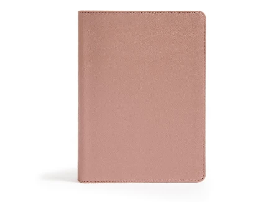 CSB She Reads Truth Bible, Rose Gold LeatherTouch