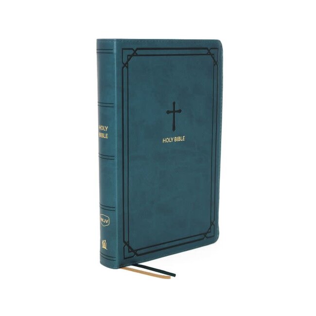 NKJV Compact Reference Bible - Teal