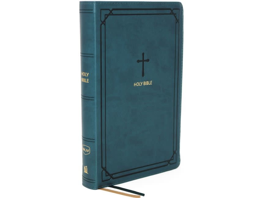 NKJV Compact Reference Bible - Teal