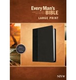 Every Man's Bible - NIV Large Print Onyx/Back