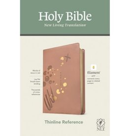 NLT Thinline Reference Bible, Filament Enable Edition - Brushed Pink