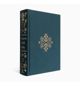 ESV Women's Study Bible - Cloth Over Board, Dark Teal