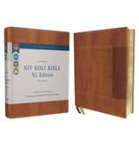 NIV Holy Bible, XL Edition, Leathersoft, Brown, Comfort Print