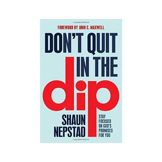 Shaun Nepstad Don't Quit in the Dip: Stay Focused on God's Promises for You